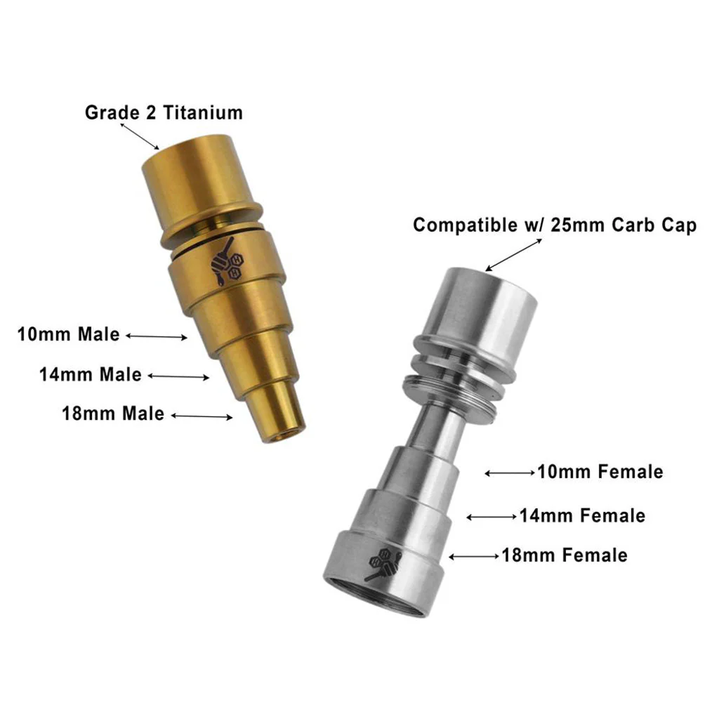 TITANIUM 6 IN 1 ORIGINAL ENAIL DAB NAIL - Image 14