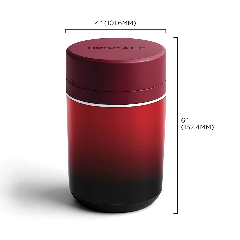 Upscale Storage Jar with built in Scale (Red/Black) - Image 4