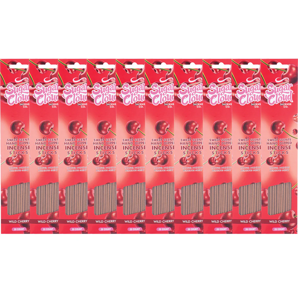 Wild Cherry Sugar Cloud Incense (200 sticks) - Image 2