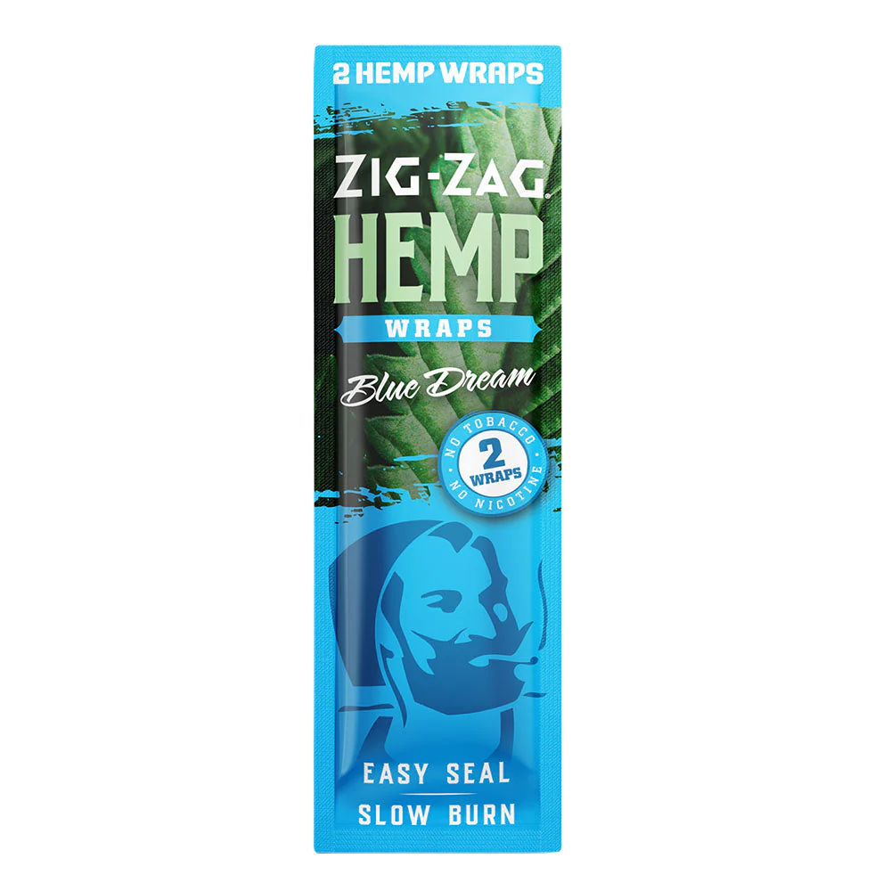 Zig Zag Hemp Wraps - 2pk 25pcs - Image 4